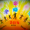 No Ordinary year this. 2014 Art by Ambika Sen
