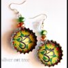 Upcycled Cool Stuff! Silver nut tree earrings1.
