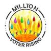 Kudos to team Million Voter Rising MVR logo