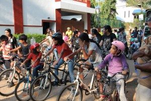 Cycel Day March 8 2015 ready to cycle