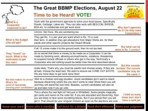 THE GREAT BBMP ELECTIONS
