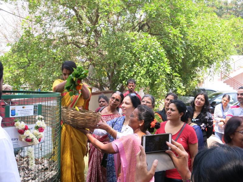 12 Leaf and Flower Composters Installed Across Whitefield